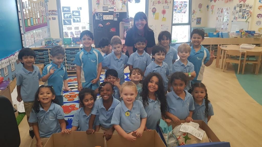 Stray dogs center school