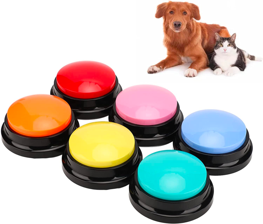 How to Train Your Dog to Talk Using Button