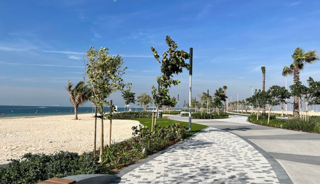 New Pet friendly Beach at Dubai Islands